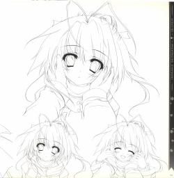 Page 153 of Mashiro-Iro Symphony illustration art book