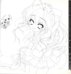 Page 41 of Mashiro-Iro Symphony illustration art book