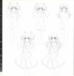 Page 78 of Mashiro-Iro Symphony illustration art book