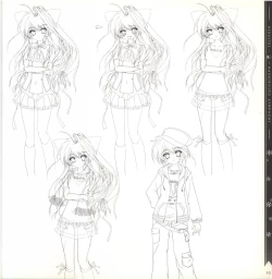 Page 95 of Mashiro-Iro Symphony illustration art book