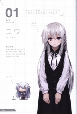 Page 25 of Re:LieF visual book