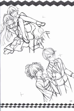 Page 13 of Kiniro Loveriche Visualworks GOLDEN WINTER BOOK