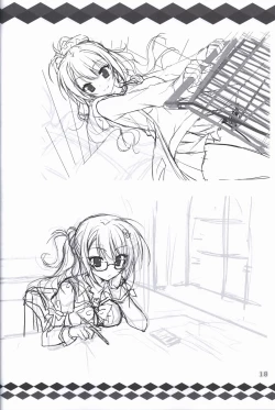 Page 17 of Kiniro Loveriche Visualworks GOLDEN WINTER BOOK