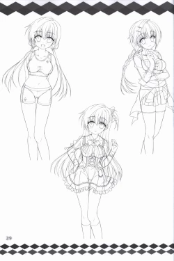 Page 28 of Kiniro Loveriche Visualworks GOLDEN WINTER BOOK