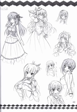 Page 41 of Kiniro Loveriche Visualworks GOLDEN WINTER BOOK