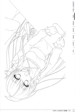 Page 19 of Pure x Connect illustration art book