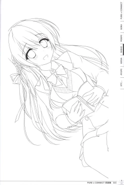 Page 53 of Pure x Connect illustration art book