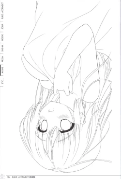 Page 86 of Pure x Connect illustration art book