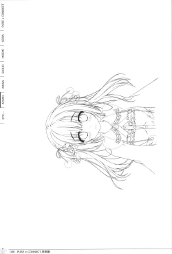 Page 88 of Pure x Connect illustration art book