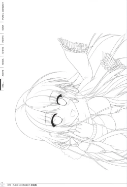 Page 98 of Pure x Connect illustration art book