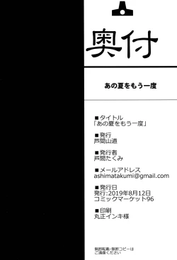 Page 21 of Ano Natsu o Mou Ichido