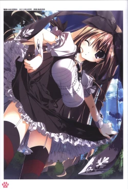 Page 6 of Himawari no Kyoukai to Nagai Natsuyasumi official artbook