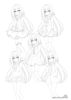 Page 10 of Sakura Hitohira Koimoyou Original Picture Collection