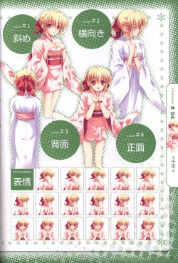 Page 40 of Moshimo Ashita ga Harenaraba official fanbook