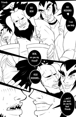 Download Hedoro wants to be friends with Bakugan and beyblade