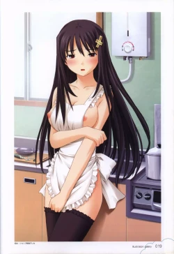 Page 20 of Kono Aozora ni Yakusoku official artbook