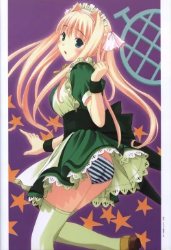 Page 22 of Kono Aozora ni Yakusoku official artbook