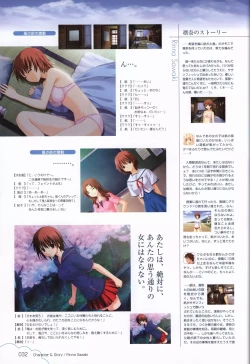 Page 33 of Kono Aozora ni Yakusoku official artbook