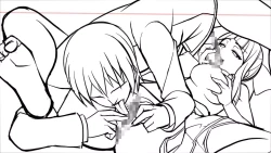 Page 143 of Netori GakuenRough Artbook