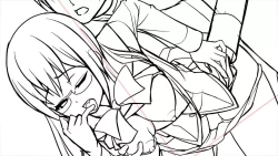 Page 212 of Netori GakuenRough Artbook