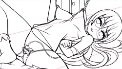 Page 221 of Netori GakuenRough Artbook