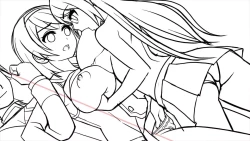 Page 225 of Netori GakuenRough Artbook