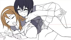 Page 23 of Netori GakuenRough Artbook