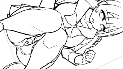 Page 264 of Netori GakuenRough Artbook