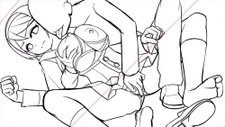 Page 29 of Netori GakuenRough Artbook