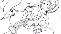 Page 309 of Netori GakuenRough Artbook