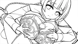 Page 313 of Netori GakuenRough Artbook