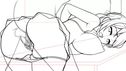 Page 34 of Netori GakuenRough Artbook