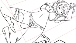 Page 65 of Netori GakuenRough Artbook