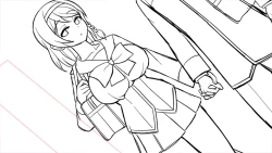 Page 80 of Netori GakuenRough Artbook