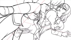 Page 83 of Netori GakuenRough Artbook