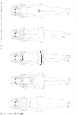 Page 109 of Kanojo * Step artbook