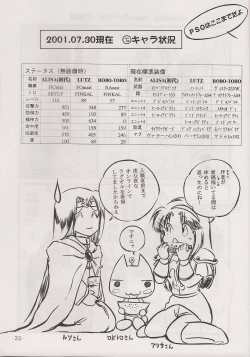 Page 32 of PHANTASY STAR ALL!! 13