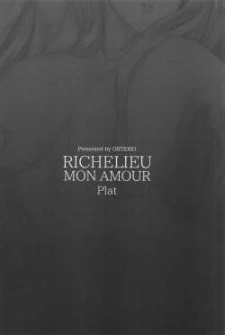 Page 29 of RICHELIEU MON AMOUR Plat