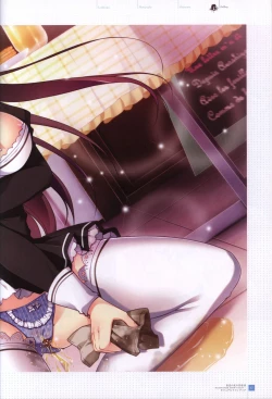 Page 18 of Manatsu no Yoru no YukimonogatariVisual Fanbook