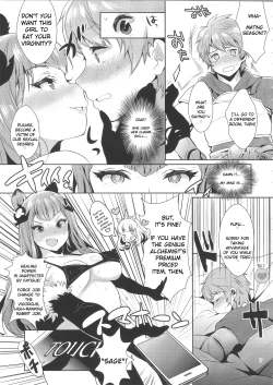 Page 6 of Sage Danchou, Hatsujou Elune ni Mofurareru.