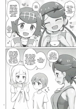 Page 5 of Alola Girls to Fude Oroshi no Gi | Coming Of Age Ceremony with the Alola Girls