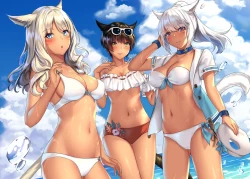 Page 7 of Miqo'te Mizugi Bon!! 2