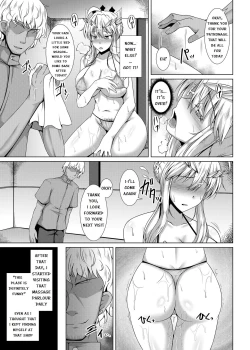 Page 13 of Chichiue ga Charao ni Oil Massage de Otosareru Hon