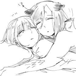 Page 554 of Bocchi Kaibutsu to Moumoku Shoujo