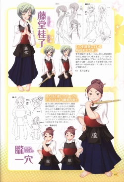 Page 34 of KisaragiGOLD★STAR Visual Fanbook