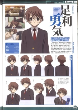 Page 12 of Cross Days Visual Fan Book