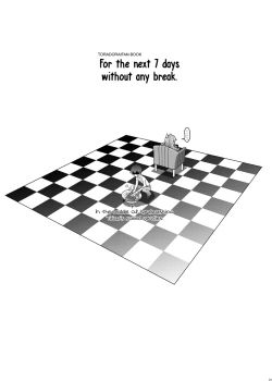 Page 3 of Nijuuyojikan, Nanokakan Zutto. | For the next 7 days without any break.