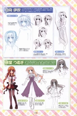 Page 117 of Hoshizora e Kakaru Hash visual fanbook