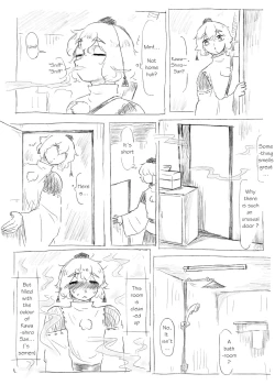 Page 2 of Kawashiro san's secret bathroom
