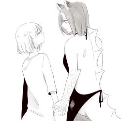 Page 283 of Bocchi Kaibutsu to Moumoku Shoujo